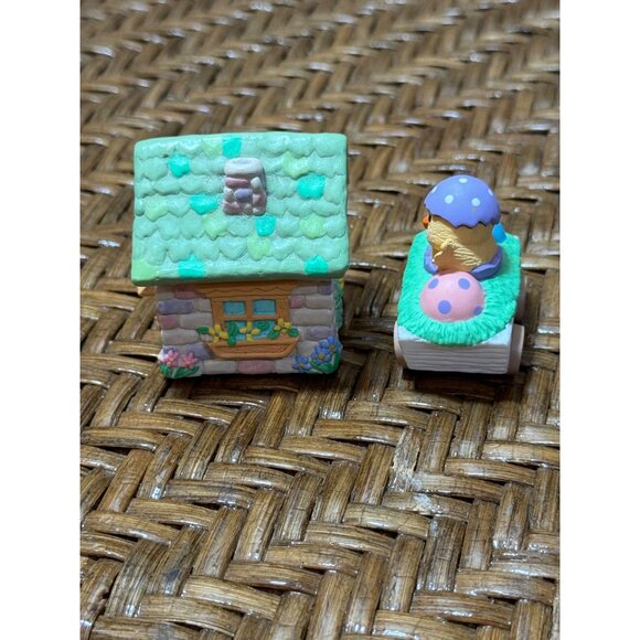 1994 Hallmark Easter House And Chick In Car Decorations Easter - Picture 2 of 6